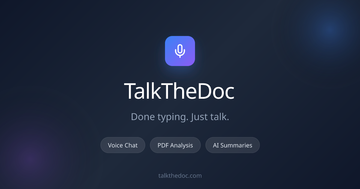 TalkTheDoc Screenshot